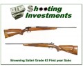[SOLD] Browning Safari Grade 63 Belgium 243 XX Wood!